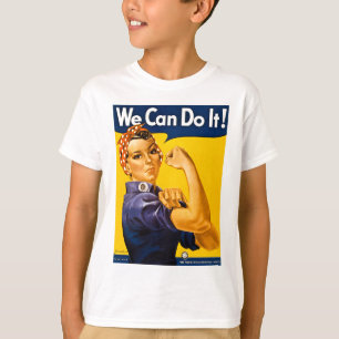 Rosie the Riveter We Can Do It Vintage T-Shirt