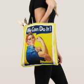 Rosie the Riveter Wir können es Niedlich und Spaß Tasche (Von Nahem)