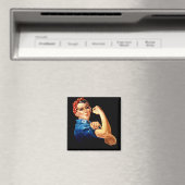 Rosie the Riveter - Wir können es tun! Magnet (In Situ (Geschirrspüler))