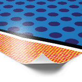 Rosie the Riveter Wir können es tun! Pop Art Polka Fotodruck (Ecke)