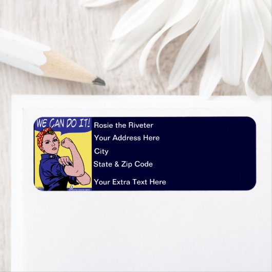 Rosie the Riveter Wir können es tun! POP Art Style (Insitu)