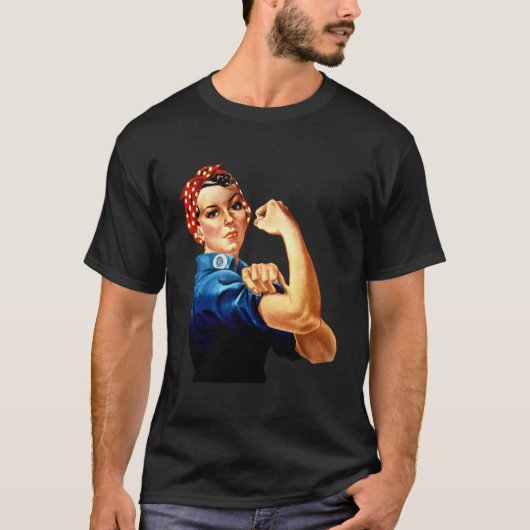 Rosie the Riveter - Wir können es tun! T-Shirt (Vorderseite)
