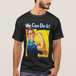 Rosie the Riveter Wir können es Vintag machen T-Shirt