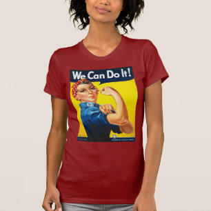 Rosie the Riveter Wir schaffen es Vintage T-Shirt