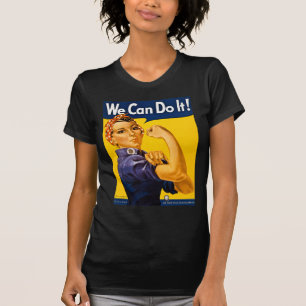 Rosie the Riveter Wir schaffen es Vintage T-Shirt
