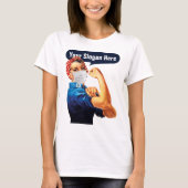 Rosie the Riveter with Mask - Fügen Sie Ihren eige T-Shirt (Vorderseite)