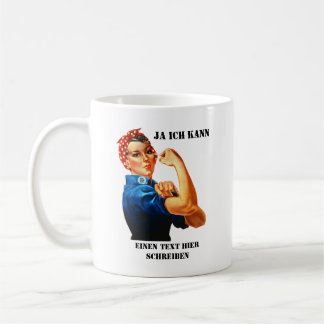 Rosie the Riveter - Yes We Can Kaffeetasse