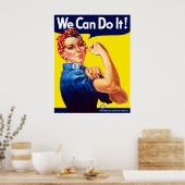 Rosie The Rivetor — Grenze Poster (Küche)