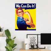 Rosie The Rivetor Poster (Heimbüro)