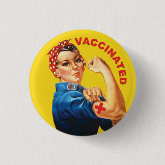 Rosie the Vaccine Button