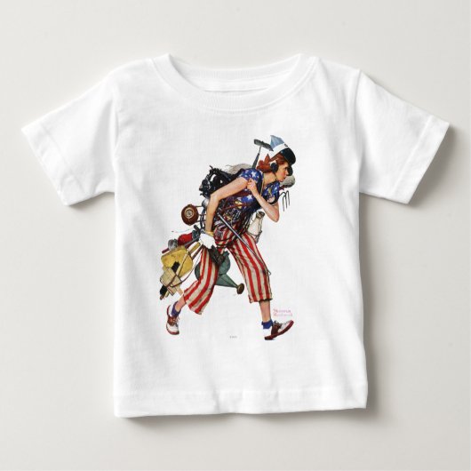 Rosie to Rescue Baby T-shirt (Vorderseite)