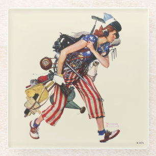 Rosie to Rescue Glasuntersetzer