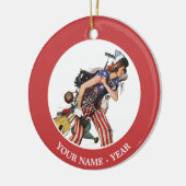 Rosie to Rescue Keramik Ornament (Links)
