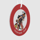 Rosie to Rescue Ornament (Vorderseite)