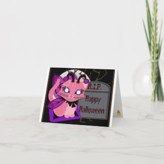 Rosie Toon Kitty Kitten mit Tomatenkarte Karte