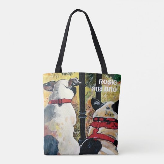 Rosie und Brie Tote Bag Tasche (Rückseite)