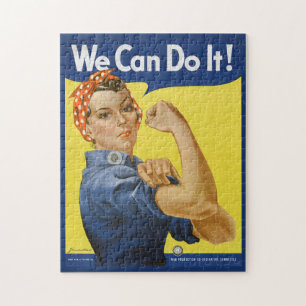 Rosie Vintag Art Cool Historische Fotos Puzzle