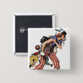Rosie zur Rettung Button (Vorne & Hinten)
