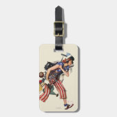 Rosie zur Rettung Gepäckanhänger (Vorderseite vertikal)