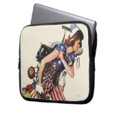 Rosie zur Rettung Laptopschutzhülle (Vorderseite Links)