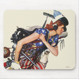 Rosie zur Rettung Mousepad