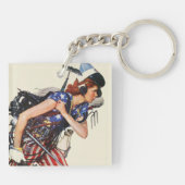 Rosie zur Rettung Schlüsselanhänger (Rückseite)