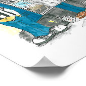 Rosies Bar Poster (Ecke)