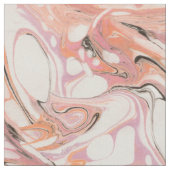 rosig| Abstraktes Marmormuster Stoff (Nahaufnahme)