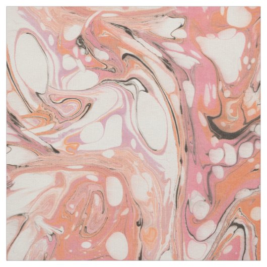 rosig| Abstraktes Marmormuster Stoff (Muster)