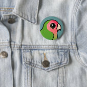 Rosig-gesichtiger Lovebird Button (Beispiel)