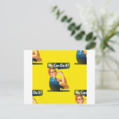 rosig postkarte (Stehend Vorderseite)