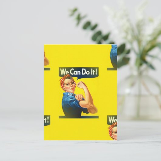 rosig postkarte (Stehend Vorderseite)