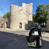 Rosige Blütenkaskade Bedruckter Rucksack