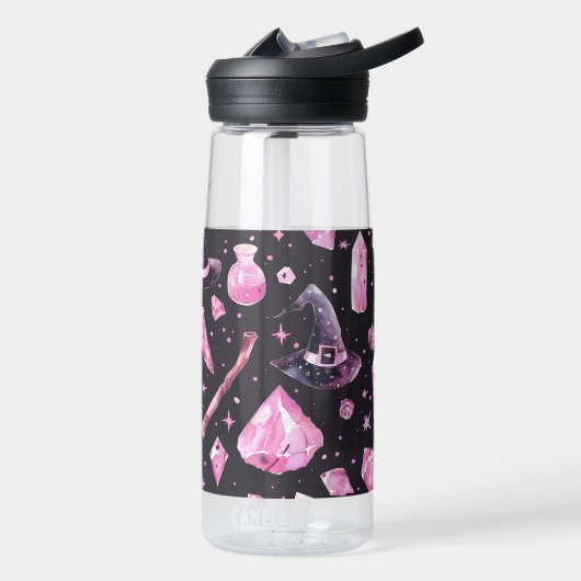 Rosige Hexe Trinkflasche (Links)