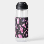Rosige Hexe Trinkflasche (Rückseite)