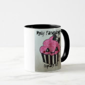 Rosige Schale Tasse (VorderseiteRechts)