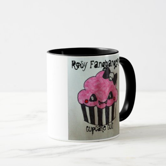 Rosige Schale Tasse (VorderseiteRechts)