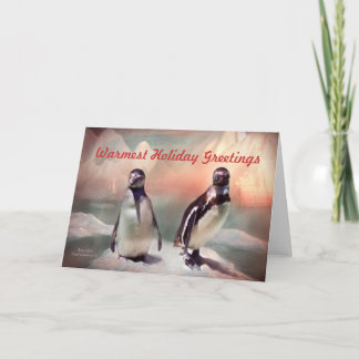 Rosiger Glühen-Feiertag ArtCard Feiertagskarte