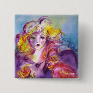 ROSINA / Venezianischer Maskenball Button