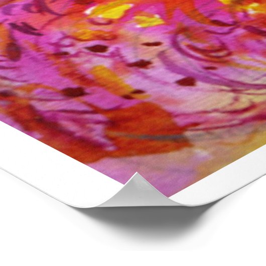 ROSINA / Venezianischer Maskenball Poster (Ecke)