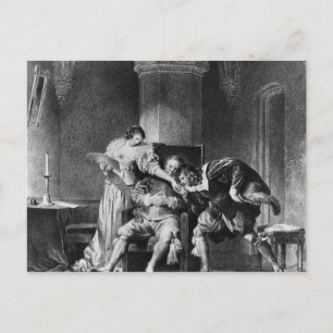 Rosine, Bartholo, Graf Almaviva Postkarte