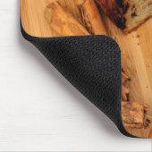 Rosinen-Brot und Zimt Mousepad (Ecke)