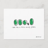 Rosinen unter den Trauben Postkarte (Vorderseite)