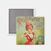 Rosinette Absinthe 1823 Magnet (Vorderseite/Rückseite)