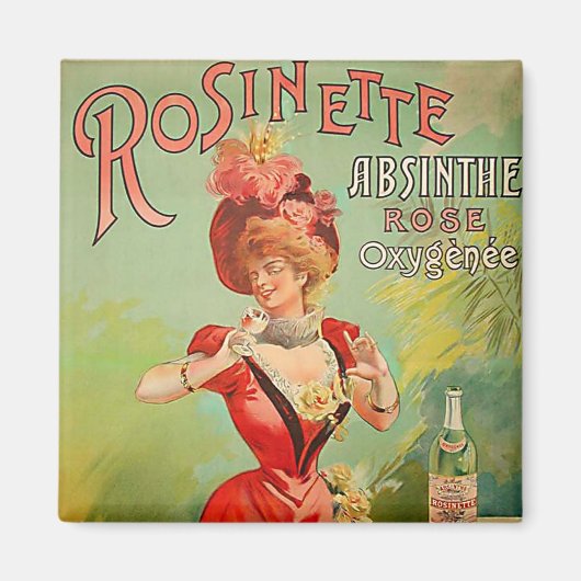 Rosinette Absinthe 1823 Magnet (Vorne)
