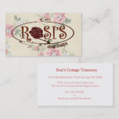 Rosis Hütte hütet Geschäfts-Karten Visitenkarte (Vorne/Hinten)