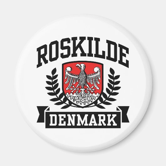 Roskilde Dänemark Magnet (Vorne)