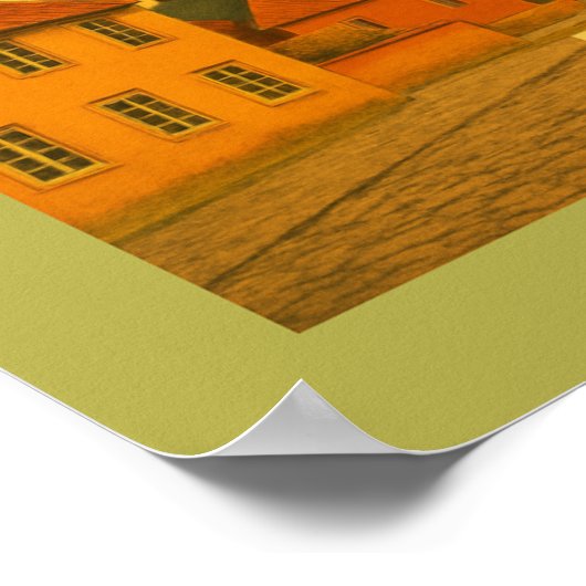 Roskilde Denmark Cathedral Poster (Ecke)