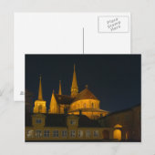 Roskilde Dome by night Postcard Postkarte (Vorne/Hinten)