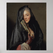 Roslin Lady mit Veil CC0013 Poster (Vorne)